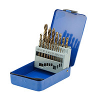 HSS Drill Bits 1-10mm Set 19pcs (Split Point from 3mm up)