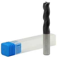 3 Flute TiAIN Coated Carbide End Mill-Long Series