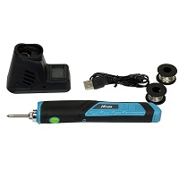 Hyuda 4V Cordless Soldering Iron with Li-Ion Battery