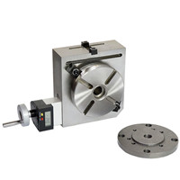 Digital 100mm/4" Rotary Table w. 80mm Chuck Backplate