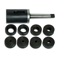 Tailstock Tap & Die Holder 9pc Set - MT3